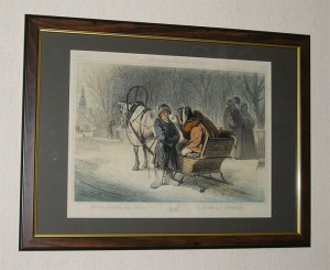 Зима. СПб., печатано в литографии В.Тимма, 1860 год